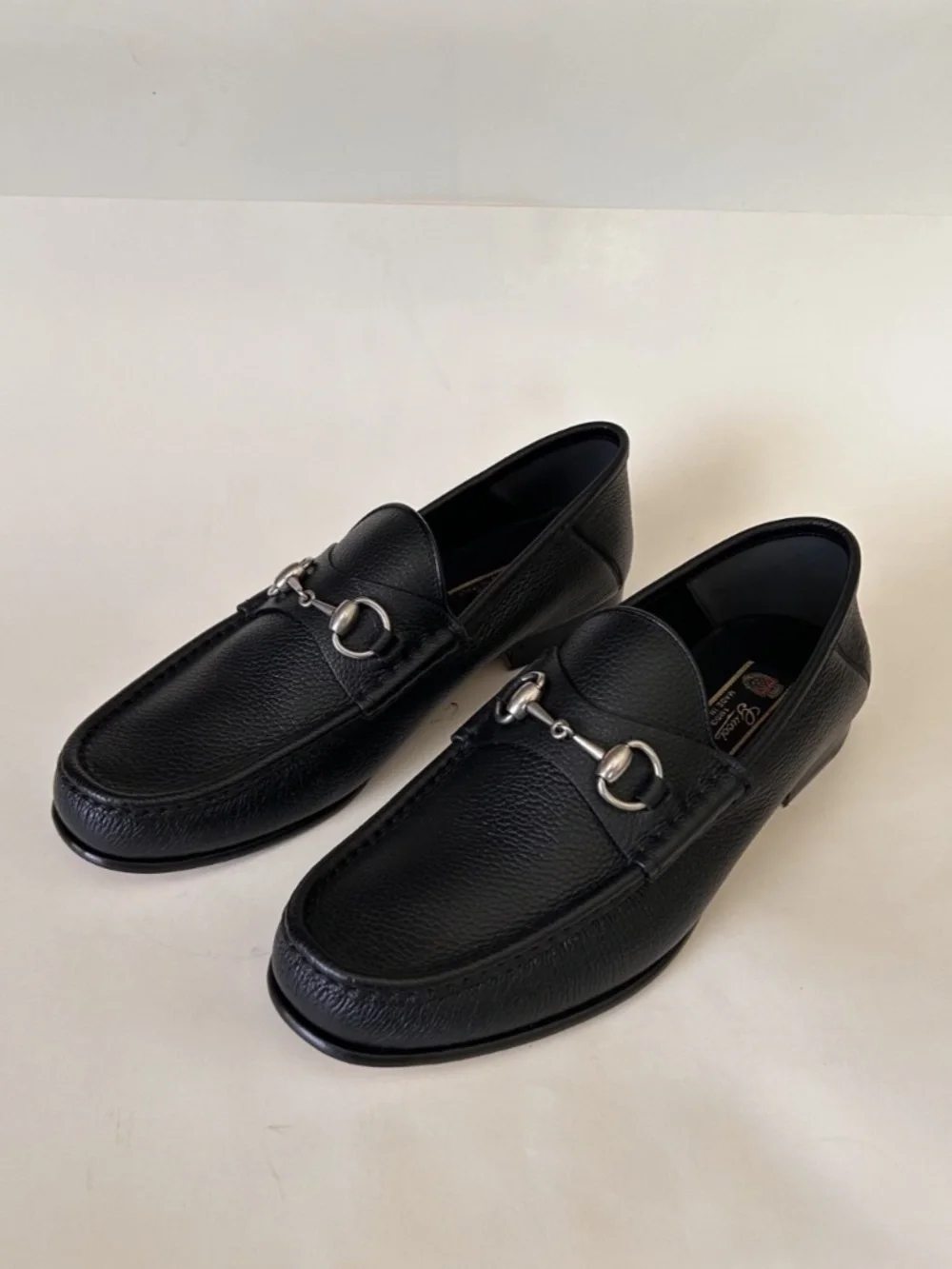 GUCCI Men's Horsebit 1953 Loafers Black Leather Size 10 (US) NIB 816370 AAEHX